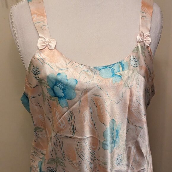 VINTAGE 1990s Contessa Di Roma nightgown and robe set - size XL - Picture 5 of 16